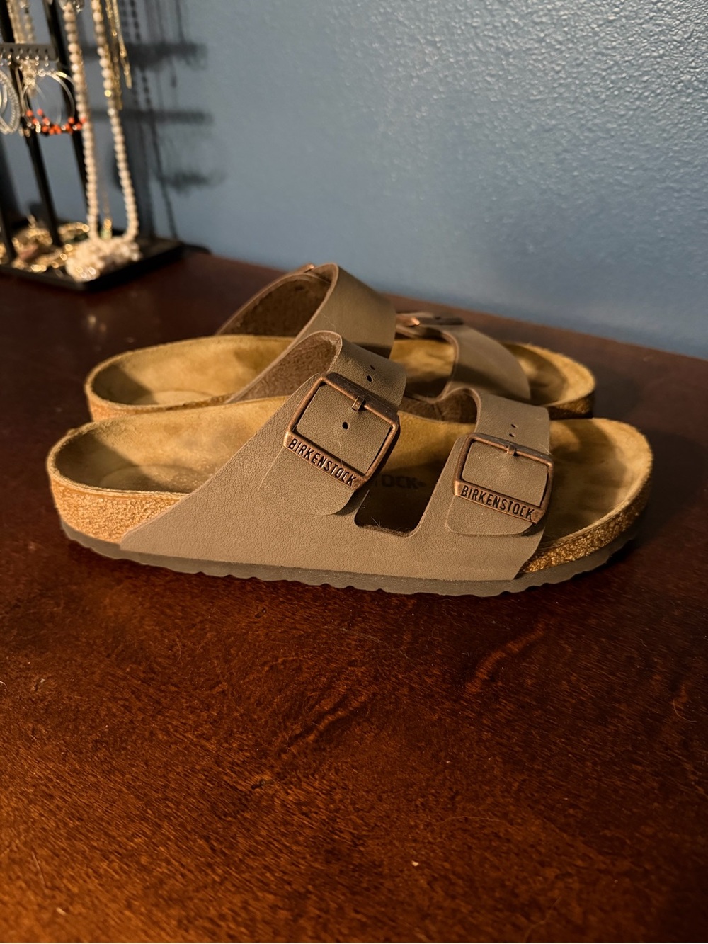 Birkenstock Arizona Two-strap Sandals in Dark Brown - Picture 2 of 3